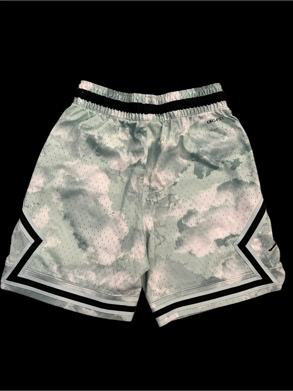 Jordan Sport Men’s Dri-Fit Woven Diamond Shorts -Celestine Blue/Black